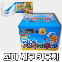 꼬마새우기르기 씨몽키키우기 새우키우기 1개