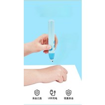 저온 3D펜 무선 입체 펜 플라스틱 PLA 안전한 프린터 펜, 지능형 저온 충전(블루) 소모품 20개+그림책