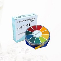 고퀄 ph 페이퍼 리트머스지 산도 측정 시험지 테스트 종이 비눗물, 단품