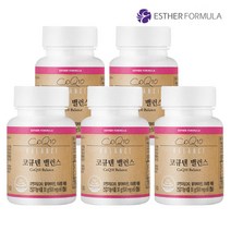 에스더포뮬러 코큐텐 밸런스 여에스더 항산화 혈압 감소 코엔자임Q10, 5병