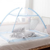 원터치 모기장 아동용 미니사이즈, 02.블루