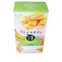 로얄패밀리 크리스피 크레페 바나나향 78g, 4개
