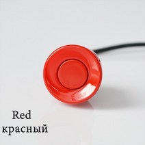 주차센서 후방감지기 차량검지기 Hippcron-자동차 후진 프로브 4 개 센서 주차 22mm 블랙 레드 블루 골드, 04 빨간