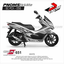 혼다 PCX125 튜닝스티커 스크래치방지 필름 커스텀 DIY 데칼 카본 드레스업, A