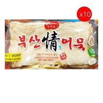 [더착한푸드]해정 부산사각어묵 800g 10개 식자재마트 대용량 업소용 부산사각어묵 어묵 즉석식품 간식 안주 분식재료 사각어묵