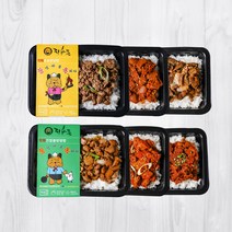 최고의쉐프가 만든 불독덮밥 6가지맛 12팩 혼합 320g 12팩, 매운맛세트12팩(제육,매운제육,핫불닭)