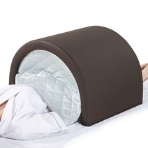 원적외선 온열돔 온열 찜질기 열돔 온찜질 복부 허리 무릎 고급형 건식 몸통 관리실, 갈색