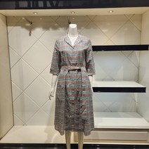 [올리비아로렌] 체크 풀 집업 원피스 VVCOAXM33511