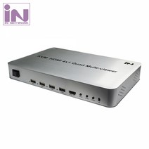 (인네트워크) HDMI KVM 화면 분할기(4:1) 멀티뷰어/IN-HSW4VK IN-HSW4VK