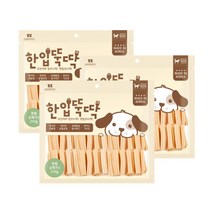 한입뚝딱 강아지 애견 간식 덴탈오메가3 210g x3개, 01.한입뚝딱 강아지 애견 간식