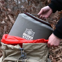 베른 캔버스 D팩 백패킹 보온 보냉 수납가방, 캔버스 D팩_8L