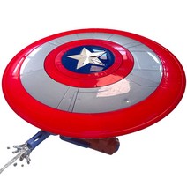 라푸유 자동샷 전동 물총 전자물총 물놀이용품 캡틴아메리카 방패 워터건 바캉스 성인물총 충전형 물축제 방패물총 대용량500ml [자동연발]+[자동 물 보충함]+[재고있음/빠른출고], 전동물총1개