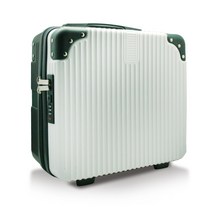 더블유컴퍼니 16인치 미니캐리어 용량UP, 블랙브라운