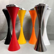 업소 스탠딩 재떨이 당구장 피씨방 카페 술집 매장, 검정(전체 높이 58CM)