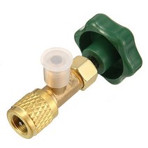 냉장고부품 냉동 충전 에어컨 어댑터 밸브 병따개 R22 R134a R410A 1/4 SAE ac용 탭 캔