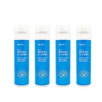 식물나라 산소수 워터프루프 선스프레이 100ml SPF50+ PA+++ 여름 강 바다 물놀이 자외선차단, 4개