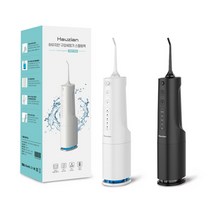 하우지안 휴대용 구강세정기 스켈링픽 HWP1800 / 최신형 C타입 충전방식 / 360ml 대용량 / IPX7등급 방수, HWP1800 화이트