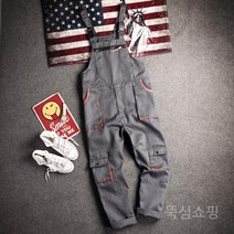 일본캐주얼 카고 남성 한국 점프수트 멜빵바지