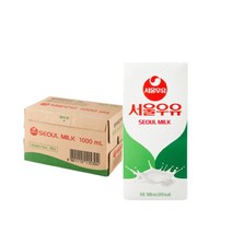 서울우유 멸균우유 1L X 10팩, 10개, 1000ml