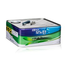 KCC 모노탄 옥상방수 우레탄 페인트 중도 상도 4L, 모노탄상도녹색3.6L