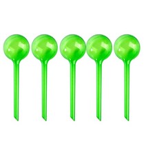 식목일행사 아보카도 대파 상추 키우기 블루베리 코알라 그루트 매직 화분 5pcs 자동 식물 급수기 자체 급수 플라스틱 공 실내 야외 꽃 물 캔 화분 물방울 관개 장치, 협력사, 5pc 녹색