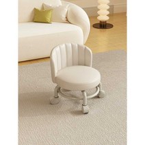 미니 스툴 휠 낮은 의자 작업용 페디큐어 체어 디자인, A