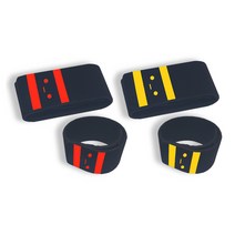 팔꿈치 무릎 손목 발목 보호대 골프엘보 테니스엘보 등 팔뚝 풀어주는 띠띠밴드 mini, 베이직 노랑 (밴드만) (마사지볼x)