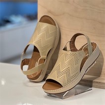 허시파피 NC09 여성 발등 펀칭 편한 샌들 3fn034