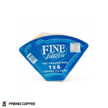 앤트비하우스 FINE 천연펄프 드립필터 5-6인용 100매 커피여과지 드립백 커피필터