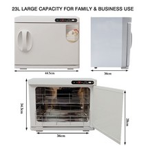 수건 네일샵 마사지 타올 미용도구 살균기 스파 살롱 체육관 호텔 이발소에 대 한 23L 대용량 수건 전문 오, 02 EU