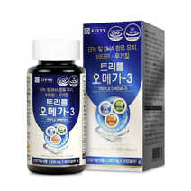 종근당 건강 혈관에 오메가3 효능 함량 약국 좋은 영양제 오마비 고르는 법, 60정, 1개