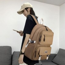 오슈 수납공간 많은 베이직 포켓 캐주얼 백팩
