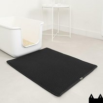 스타캣 포켓형 고양이 모래매트 - 블랙 대형(600cmX70cm), 크레용