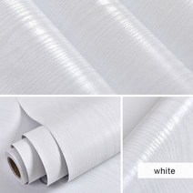 돌벽지 스폰벽지 벽돌벽지 벽돌 자체 접착 벽지 롤 이동식 pvc 돌 벽 예술 장식 거실 침실 기숙사 방수 스티커, 흰 나무, 5m x 40cm