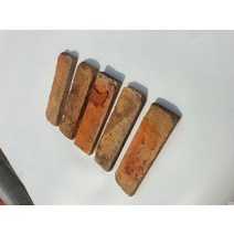 황토벽돌 적벽돌 점토 인테리어 블럭 화단받침 내화 벽돌 스킨붉은 벽돌 천연 벽돌내화