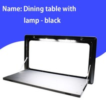 캠핑카 카라반 회전 테이블 다리 부품 용품 셀프 자작 수리TYTXRV 캐러밴 야영 자 부속품 자물쇠를 가진 외, CHINA_black with led, 1개