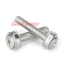 높은 품질 10PCS M4 M5 M6 M8 304 스테인레스 스틸 랙 마운트 케이지 너트 나사 및 서버 캐비닛에 대 한 와셔, 한개옵션1, 04 M6x20 screw (10pcs)