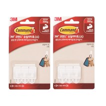 쓰리엠 코맨드 유틸리티 후크/기타걸이, 2개