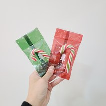 나나니스캔디 크리스마스 캔디케인 천연색소 천연향료 수제사탕 수제캔디 지팡이사탕, 10개