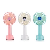 고집쟁이녀석들 손선풍기 샬롬휴대용선풍기 핸디선풍기 3종, 2.핑크 : 스티커형식_나눔바른펜(20개이상만)