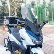 혼다 포르자350 롱 스크린 투명 665mm 21-23년, Clear - 클리어, 1개