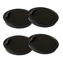 Eureka NEN110B NEN110A 용 4Pcs 교체 HEPA 필터 Whirlwind Bagless 경량 유선 진공 청소기 액세서리, [01] black