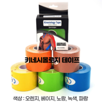 근육테이프 스포츠테이프 테이핑 TBH 5종 테이프, 베이지, 1