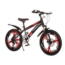 하이 퀄리티 아동 초등학생 중학생 청소년 자전거 산악 자전거 18인치/20인치/22인치/6단 변속, 일체형바퀴-변속, 컬러3, 20인치
