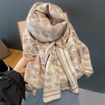 H 수레말 캐시미어감촉 머플러