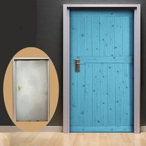 빌라 전원주택 아파트 주택현관문시트지 단열 방음 인테리어필름 리폼친환경시트지 고급형 DIY 셀프시공, 옹이아이보리
