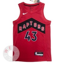 NBA 2022-23 토론토 랩터스 파스칼 시아캄 스윙맨 져지 유니폼 - 아이콘 에디션