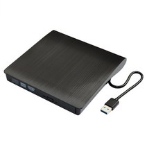 외장 cd롬 rw 노트북 블루레이 cd플레이어 시디 플레이어 odd 3.0 usb 슬림 외부 dvd cd 작성기 드라이브 버너 리더 광학 드라이브 pc dvd 버너 dvd, 검은색