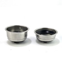 커피메이커 부품 스테인레스 스틸 커피 필터 분리형 바구니 스트레이너 머신 액세서리 홈 오피스, 01 Beige