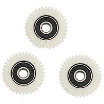 자전거모터 모터키트bafang 전기 자전거 자전거에 대 한 3pcs 36 치아 38mm 나일론 전자 모터 기어 볼 베어링 기어